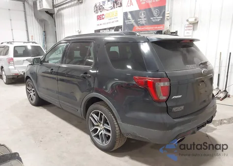 2017 Ford Explorer Sport из США, поврежденный, VIN 1FM5K8GT8HGA01183